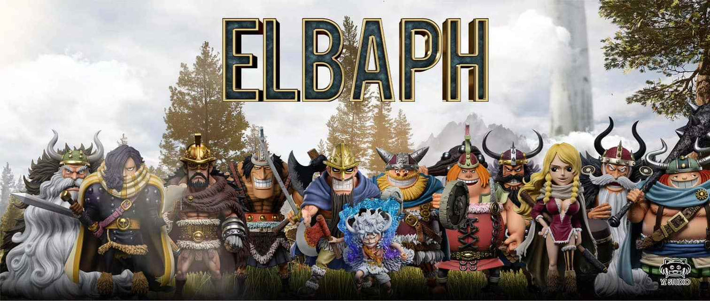 One Piece ~ Yz Studio ~ Elbaph Nika Luffy (1st set) WCF Scale ~ Resin Statue - Santoryu Resins Collectors