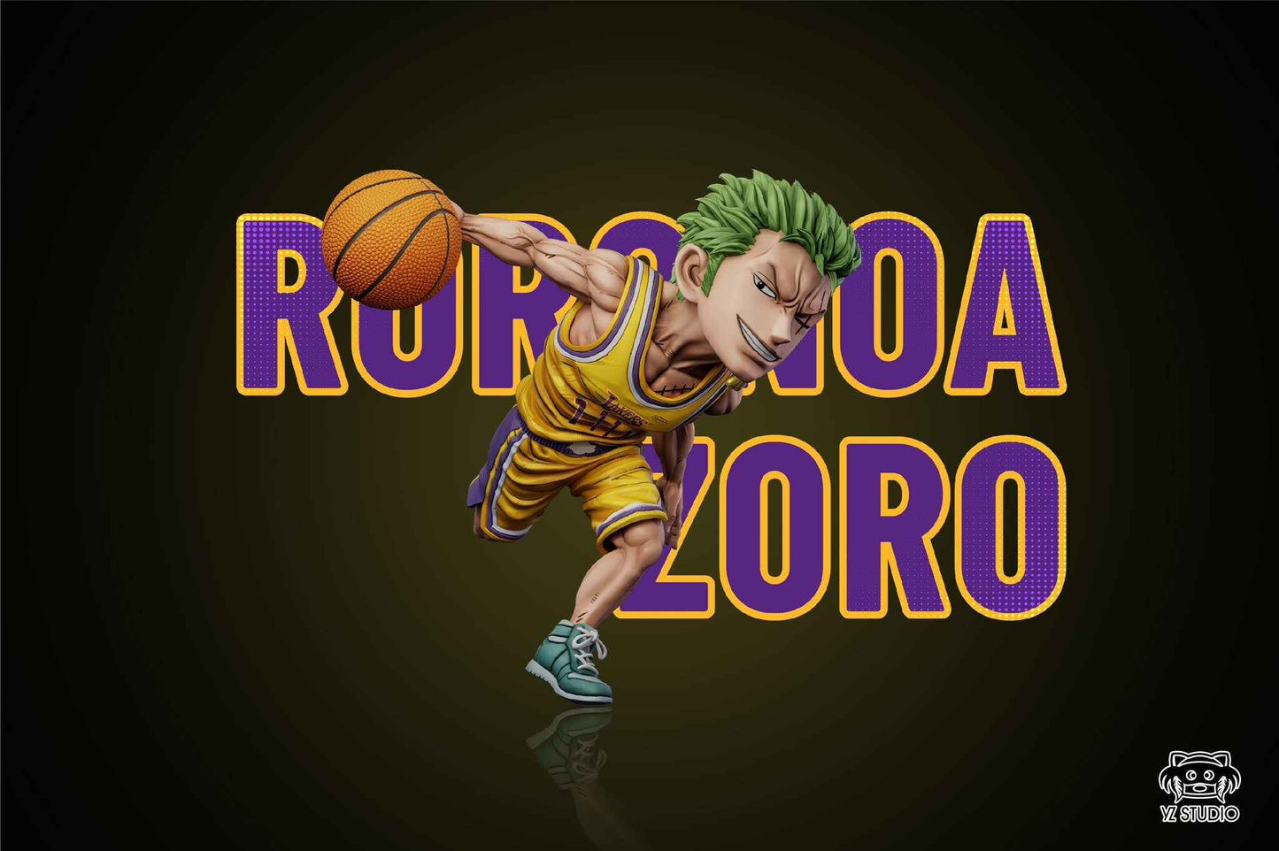 One Piece ~ Yz Studio ~ Dream Team: Roronoa Zoro WCF Scale ~ Resin Statue - Santoryu Resins Collectors