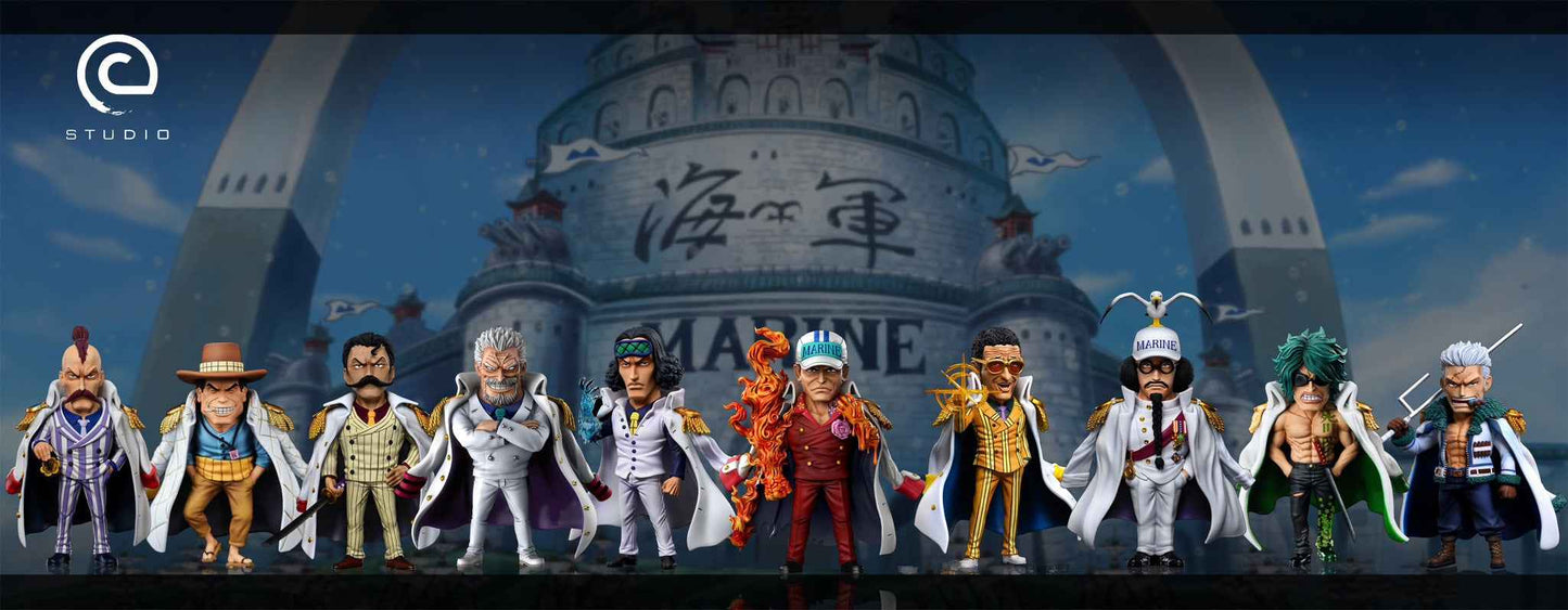One Piece ~ C Studio ~ Sakazuki Akainu WCF Scale ~ Resin Statue - Santoryu Resins Collectors