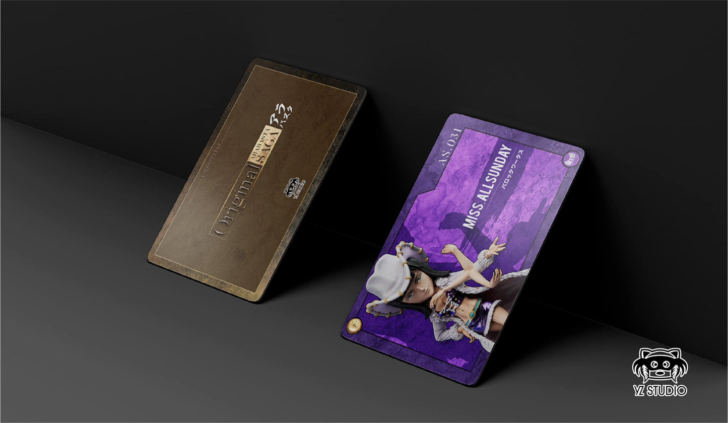 One Piece ~ Yz Studio ~ Nico Robin Miss All Sunday AS.031 WCF Scale ~ Resin Statue - Santoryu Resins Collectors