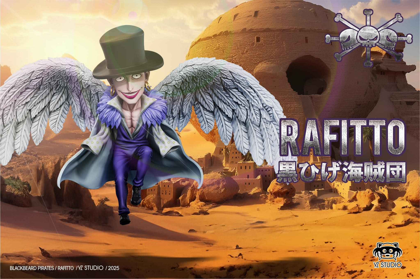 One Piece ~ YZ Studio ~ Laffitte WCF ~ Resin Statue - Santoryu Resins Collectors