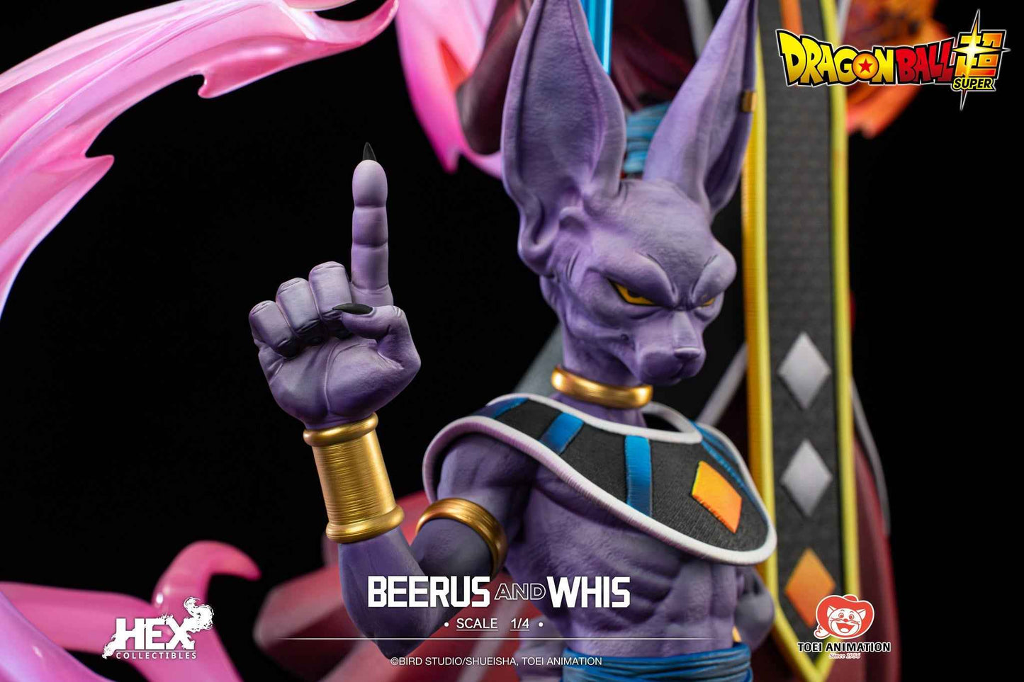 Dragon Ball ~ HEX Collectibles & Pickstar Studio ~ Beerus & Whis ~ Licensed Resin Statue - Santoryu Resins Collectors