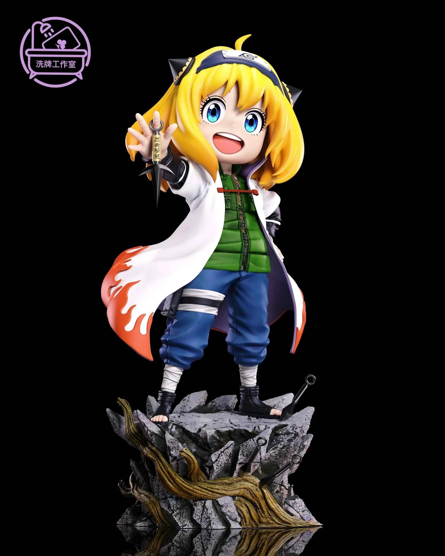 Spy x Family ~ Xi Pai Studio ~ Anya Forger Cosplay Namikaze Minato (Naruto) ~ Resin Statue - Santoryu Resins Collectors