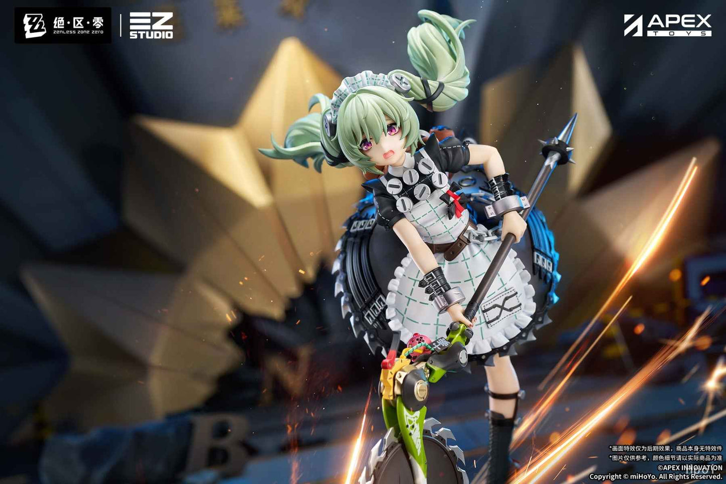 Zenless Zone Zero ~ APEX Studio ~ Corin Wickes Victoria Housekeeping Co. ~ Licensed PVC Figure - Santoryu Resins Collectors
