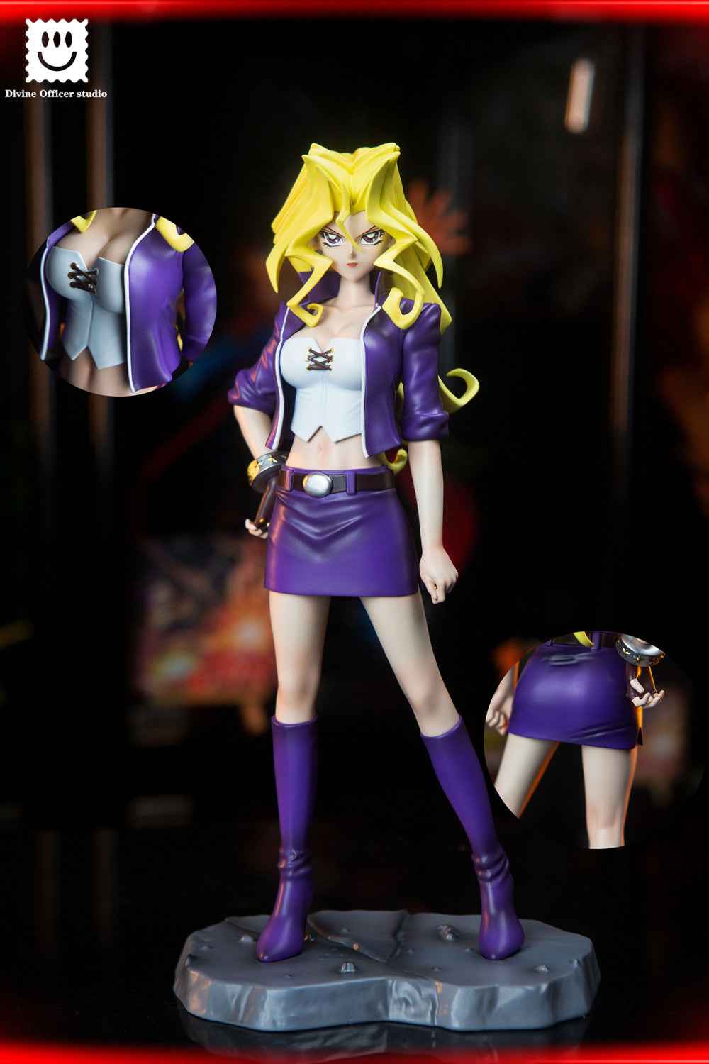 Yu-Gi-Oh! ~ Divine Officer Studio ~ Mai Valentine ~ Resin Statue - Santoryu Resins Collectors