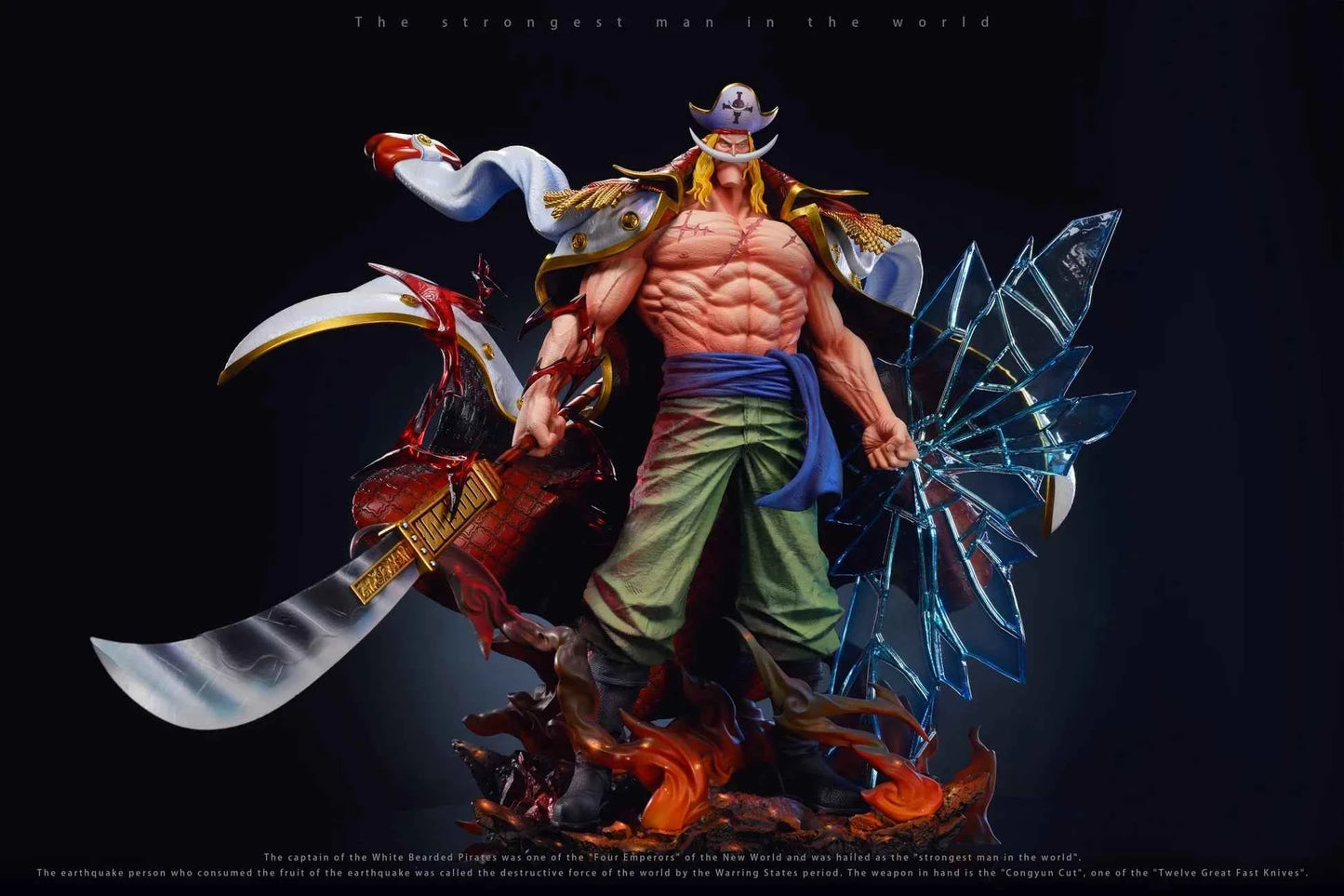 One Piece LX Studio Edward Newgate Whitebeard V2 Resin Statue - Santoryu Resins Collectors