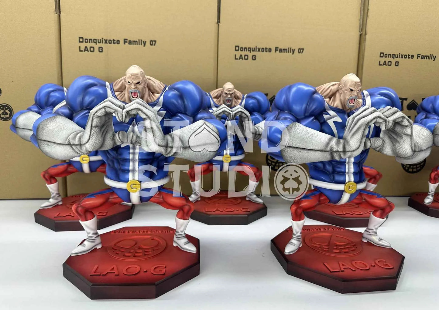 One Piece ~ Stand Studio ~ Lao G ~ Resin Statue - Santoryu Resins Collectors