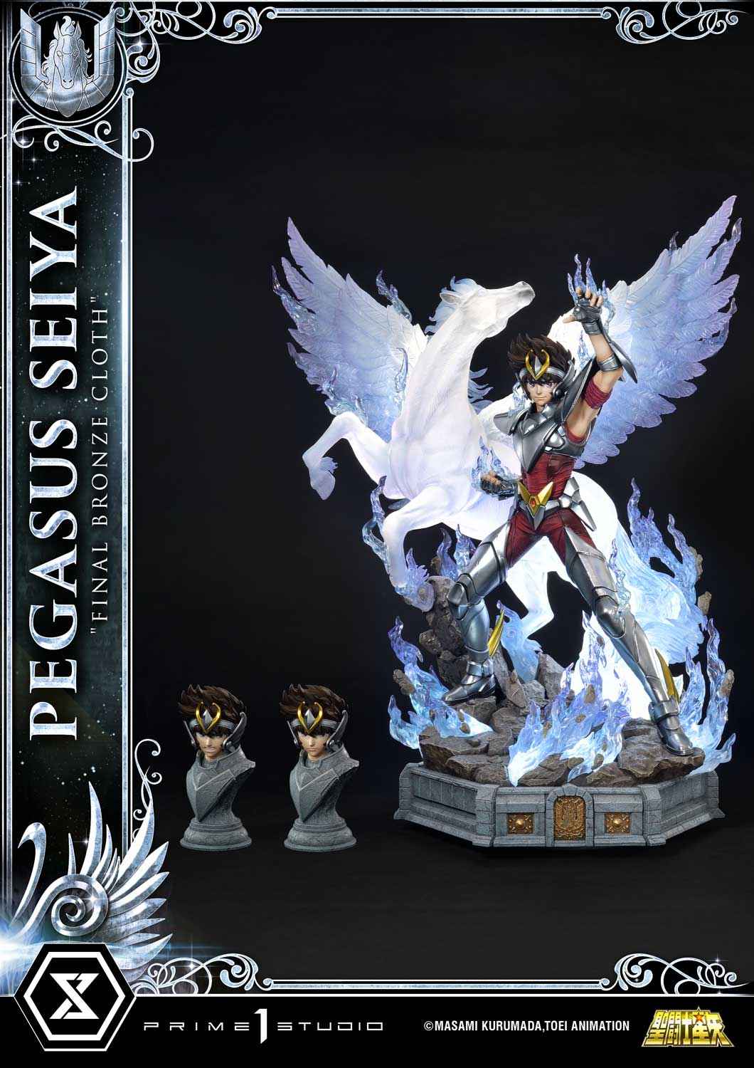 Saint Seiya ~ Prime 1 Studio ~ Pegasus Seiya Final Bronze Cloth PMKZ-04 PMKZ-04S Masterline ~ Licensed Resin Statue - Santoryu Resins Collectors