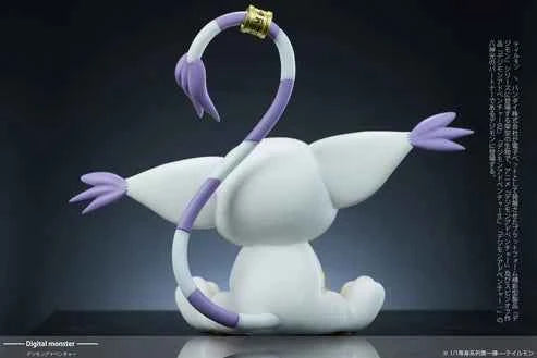 Digimon ~ Mine Studio ~ Agumon x Tailmon x Plotmon ~ Resin Statue - Santoryu Resins Collectors