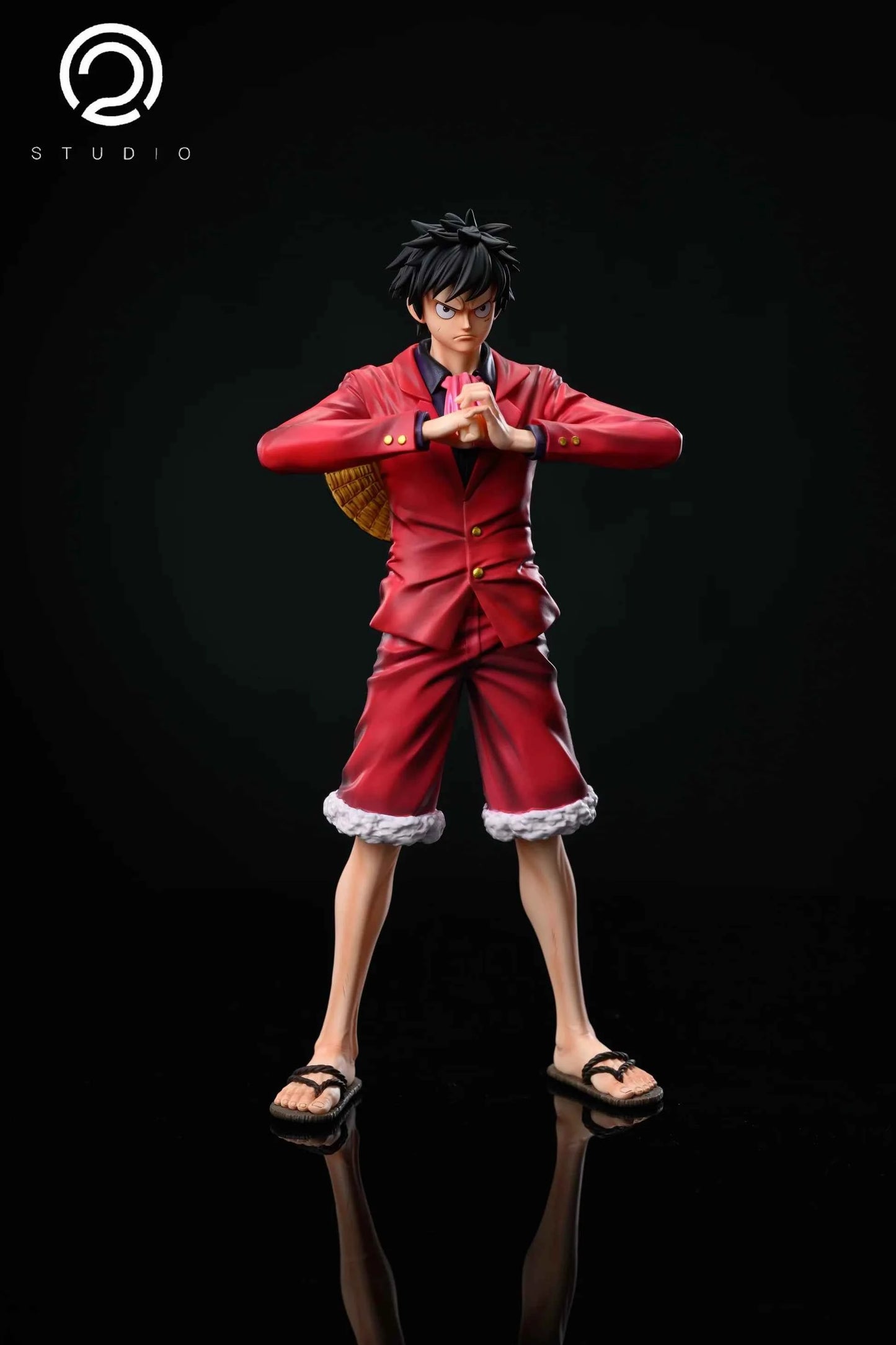 One Piece ~ C2 Studio ~ Monkey D Luffy V2 ~ Resin Statue - Santoryu Resins Collectors