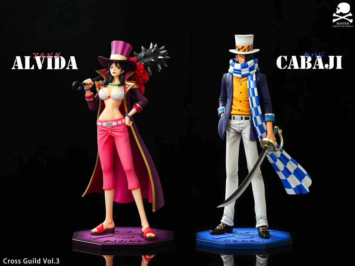 One Piece ~ Master Studio ~ Alvida x Cabaji Cross Guild ~ Resin Statue - Santoryu Resins Collectors