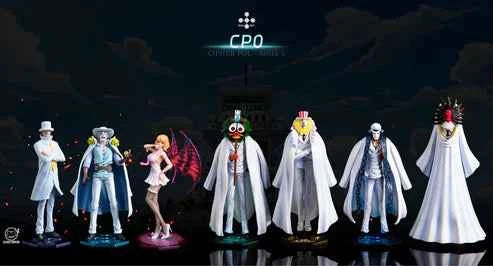 One Piece ~ Black Studio ~ Kaku x Spandam ~ Resin Statue - Santoryu Resins Collectors