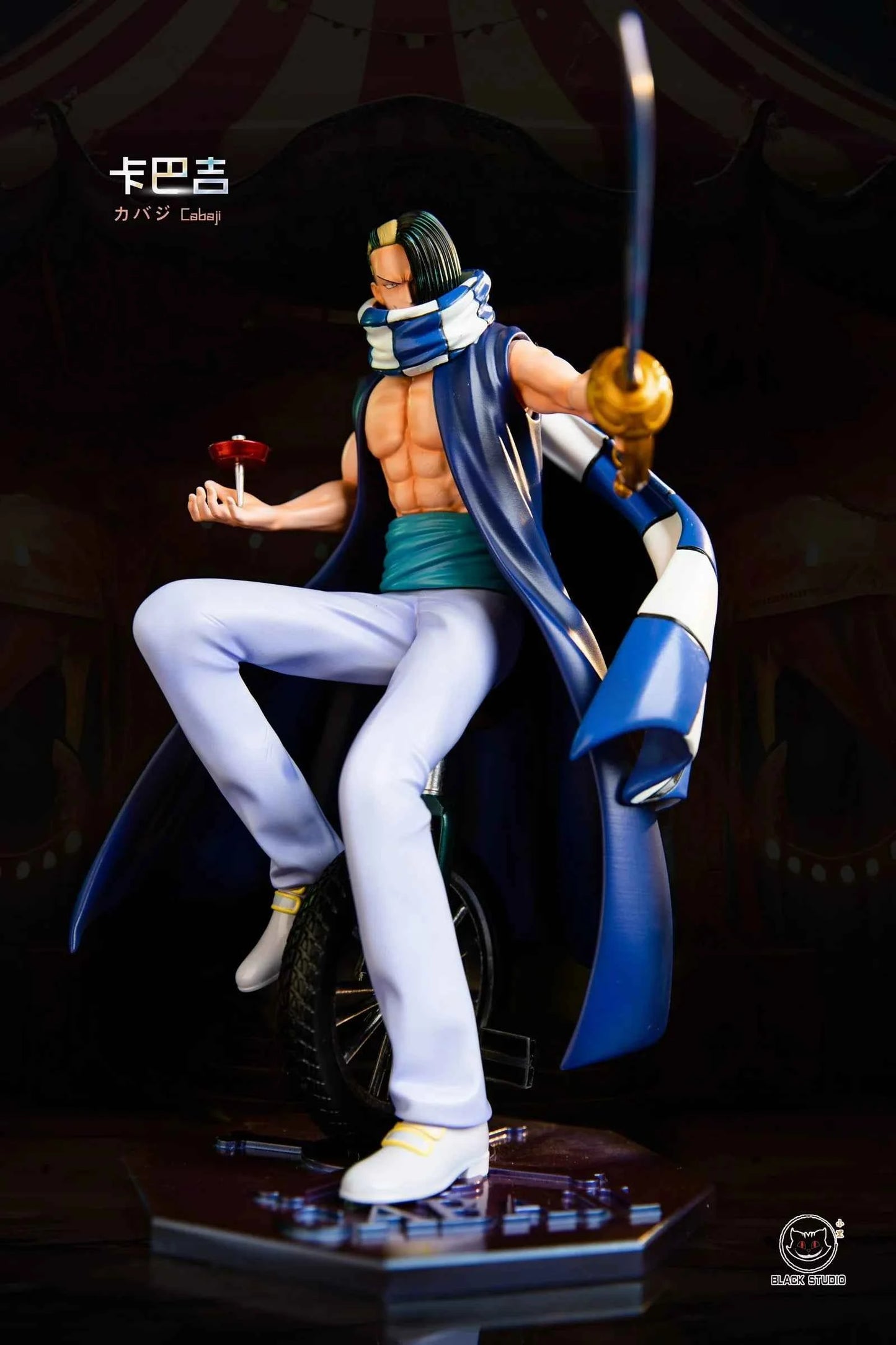 One Piece ~ Black Studio ~ Mohji and Cabaji ~ Resin Statue - Santoryu Resins Collectors