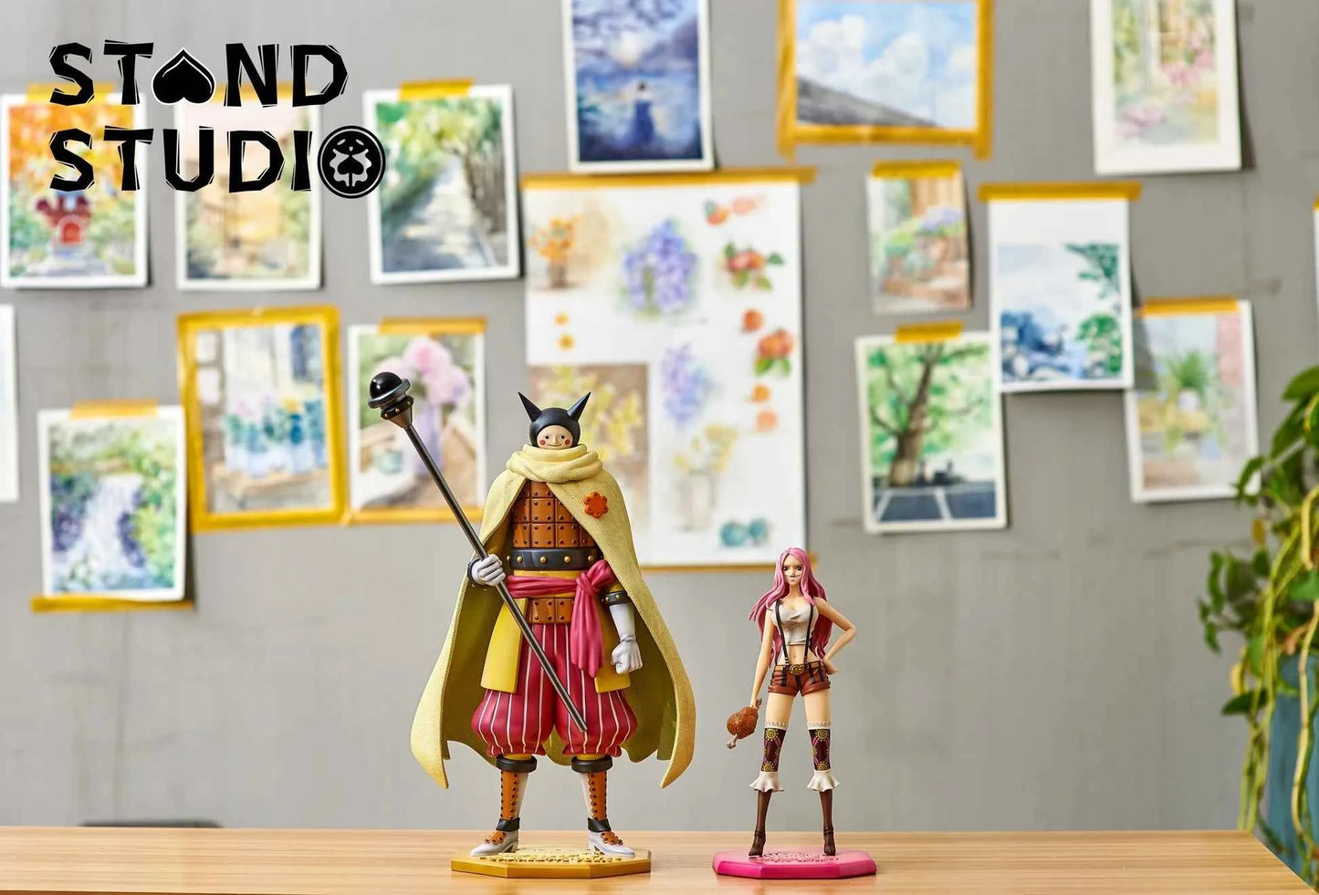 One Piece ~ Stand Studio ~ Charlotte Yuen ~ Resin Statue - Santoryu Resins Collectors