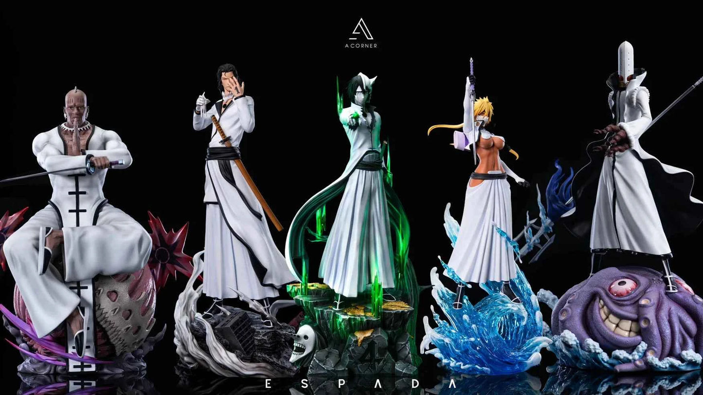 Bleach: Thousand Year Blood War ~ A CORNER (AC) Studio - Espada: Zommari Rureaux & Aaroniero Arruruerie ~ Resin Statues - Santoryu Resins Collectors