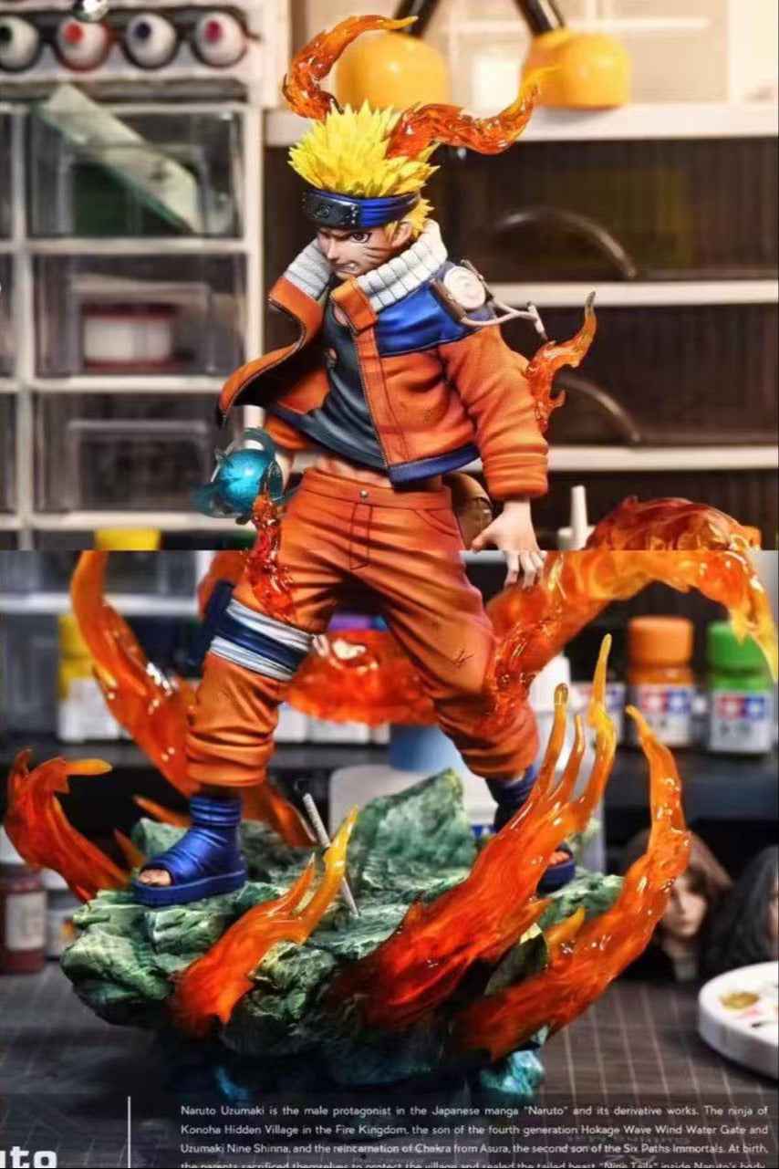 Naruto ~ MUDDL Studio ~ Final Valley Battle Naruto Uzumaki ~ Resin Statue - Santoryu Resins Collectors