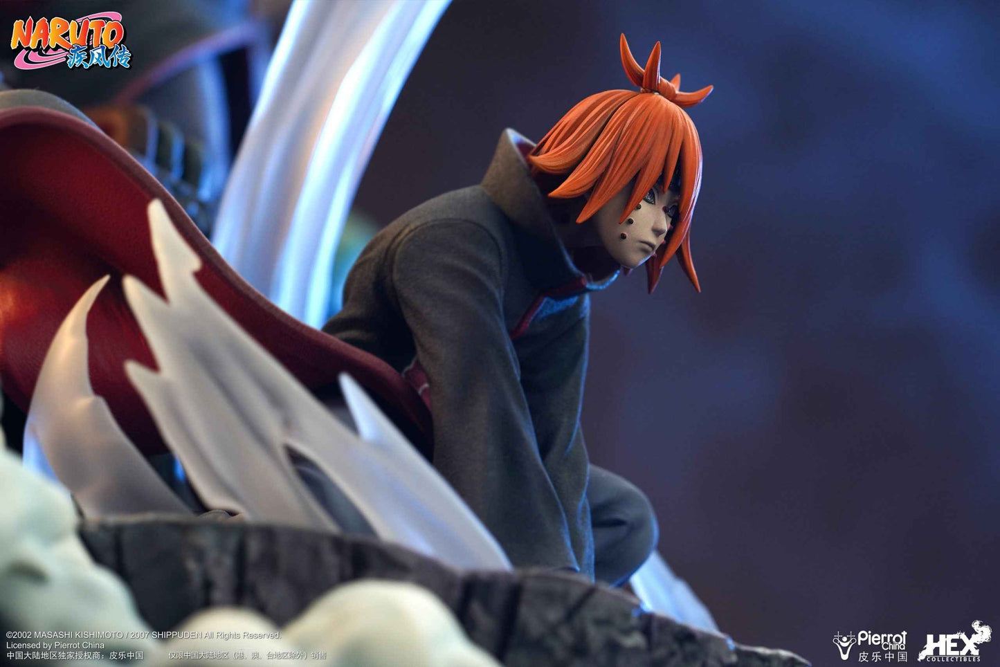 Naruto Shippuden ~ HEX Collectibles Studio ~ Naruto Diorama Statue "The Six Paths Of Pain" ~ Licensed Resin Statue - Santoryu Resins Collectors