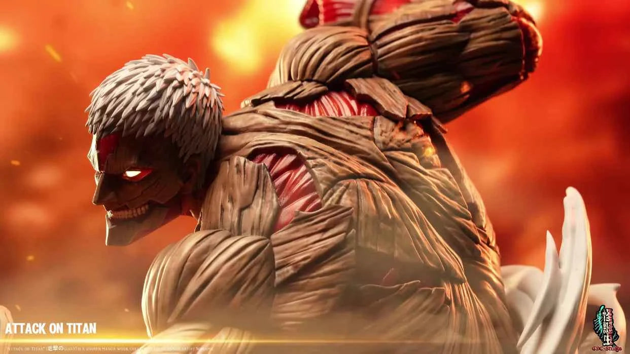 Attack On Titan ~ GDC Studio ~ The Armored Titan x Jaw Titan ~ Resin Statue - Santoryu Resins Collectors