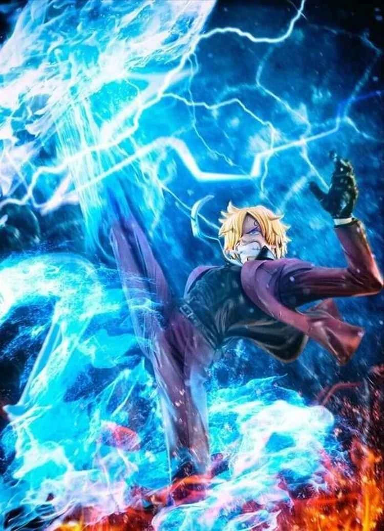 One Piece Megahouse & Kotobukiya Vinsmoke Sanji Portrait Of Pirates POP K-Maximum Licensed PVC Figure - Santoryu Resins Collectors