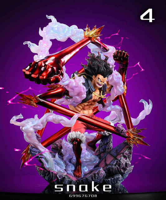 One Piece LX Studio Monkey D. Luffy Snakeman Resin Statue - Santoryu Resins Collectors