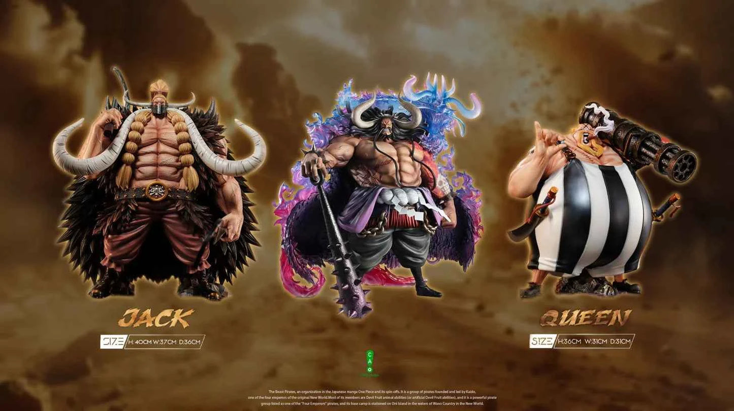 One Piece ~ CAO Studio ~ Queen ~ GK Resin Statue - Santoryu Resins Collectors
