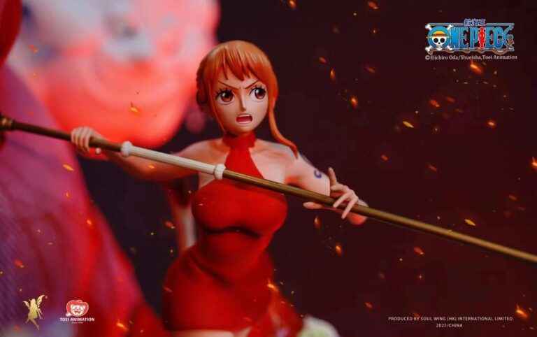 One Piece ~ Soul Wing Studio ~ Nami ~ Licensed Resin Statue - Santoryu Resins Collectors