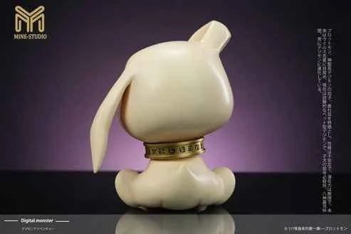 Digimon ~ Mine Studio ~ Agumon x Tailmon x Plotmon ~ Resin Statue - Santoryu Resins Collectors
