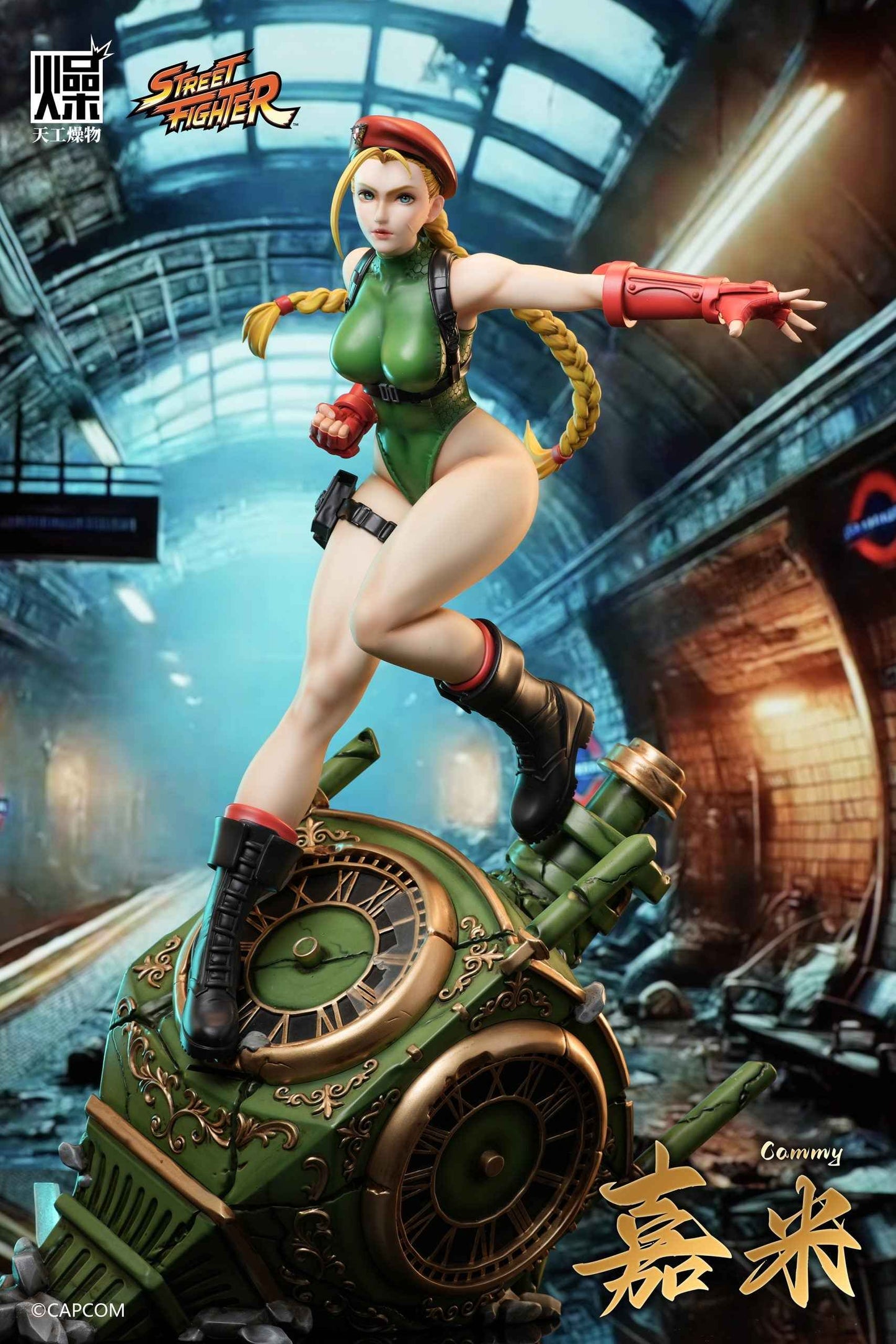 Street Fighter ~ TGZW Studio ~ Cammy White ~ Licensed Resin Statue - Santoryu Resins Collectors