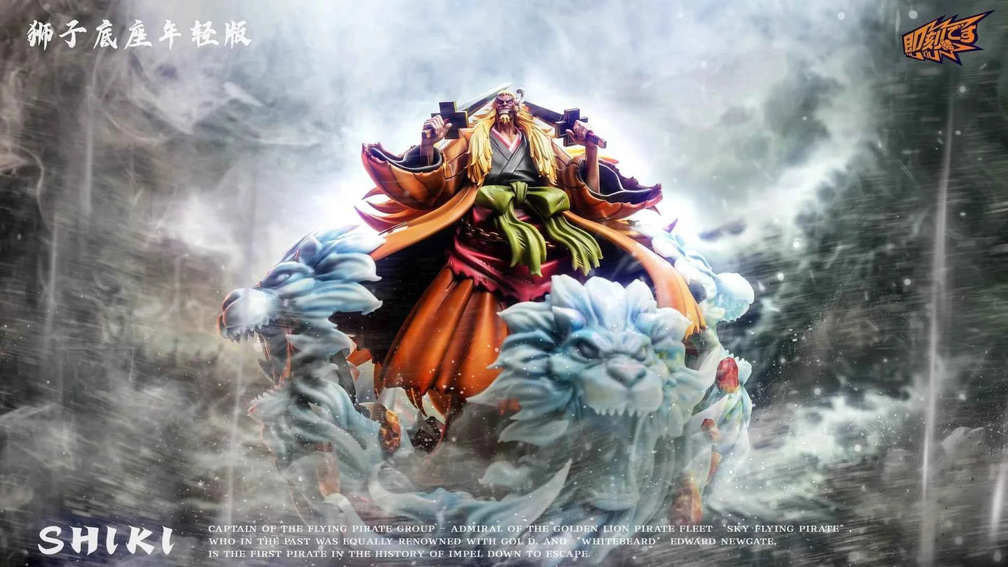 One Piece ~ Ji Ke Studio ~ Old Era Shiki ~ Resin Statue - Santoryu Resins Collectors
