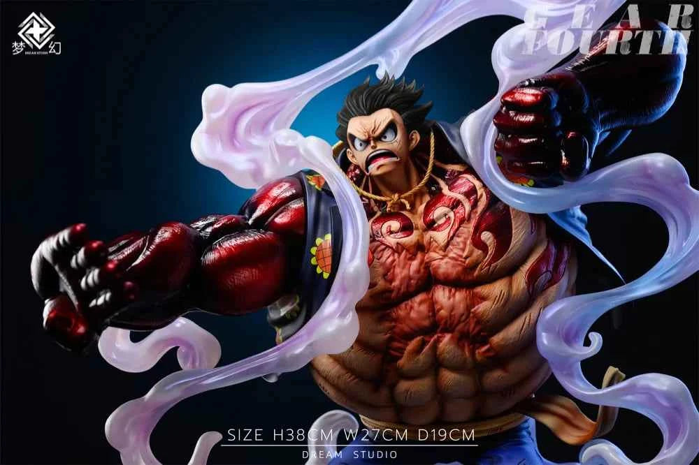 One Piece ~ Dream Studio ~Monkey D. Luffy Gear 4th ~ Resin Statue - Santoryu Resins Collectors