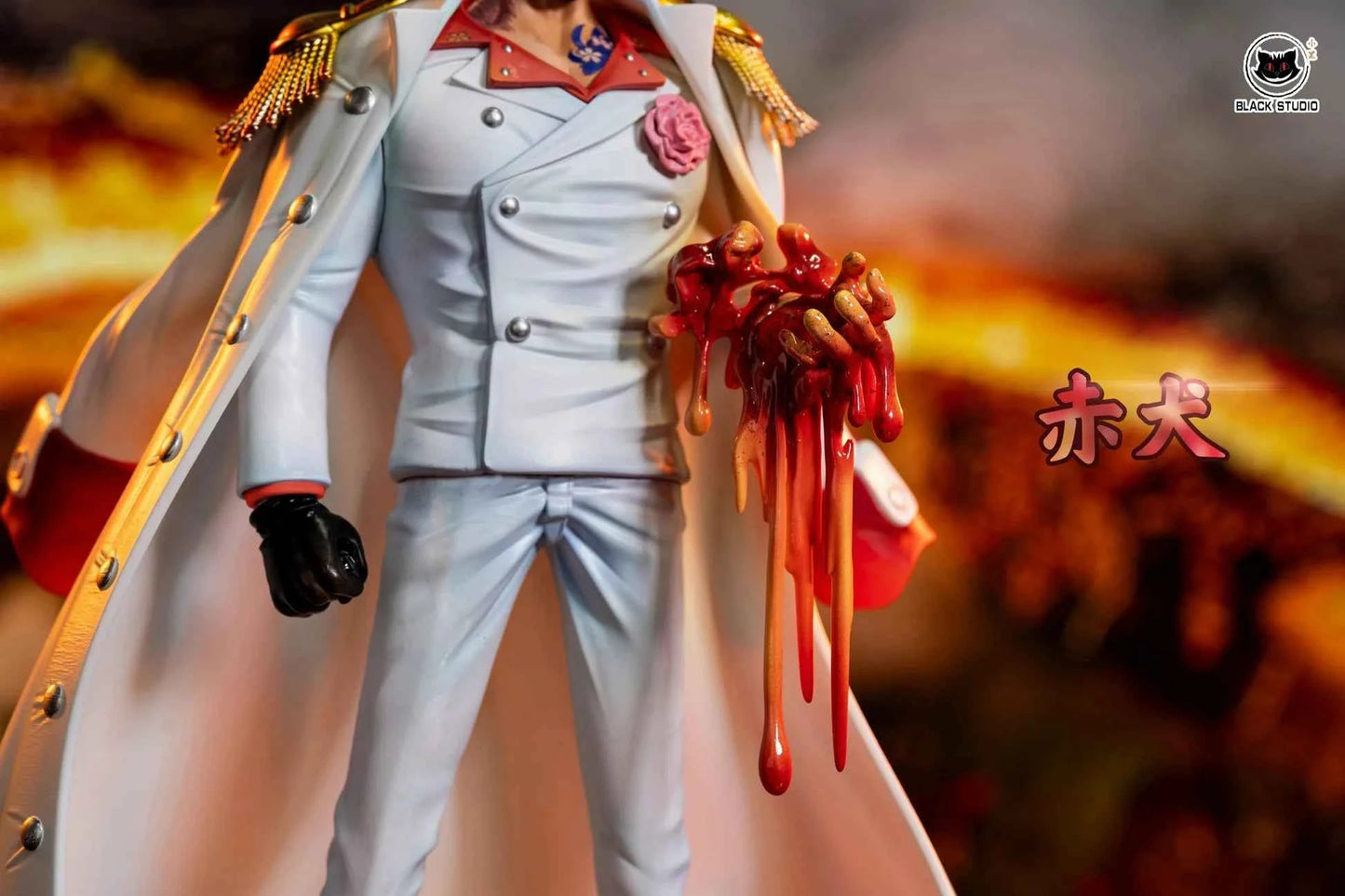 One Piece ~ Black Studio ~ Sakazuki "Akainu" ~ Resin Statue - Santoryu Resins Collectors