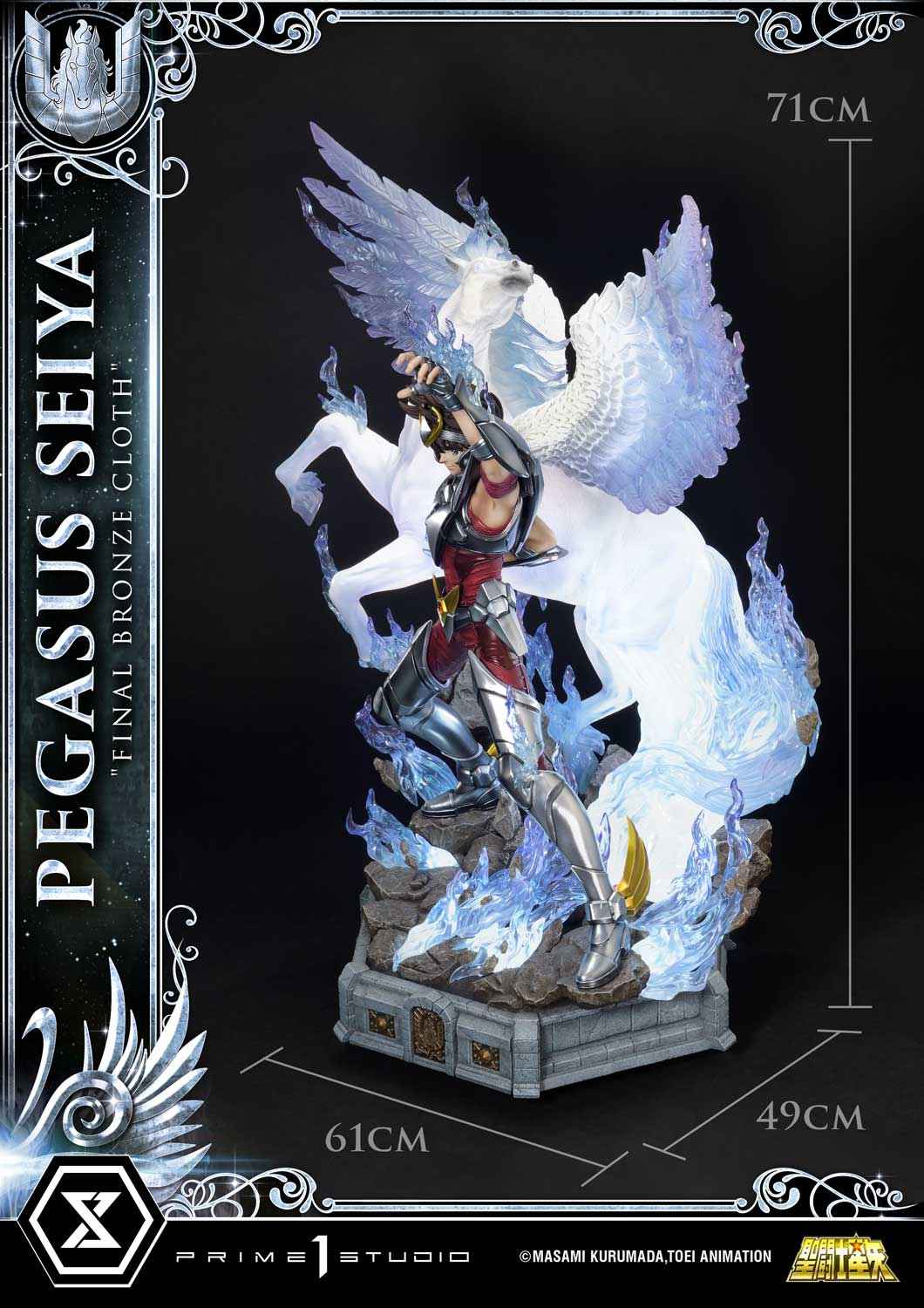 Saint Seiya ~ Prime 1 Studio ~ Pegasus Seiya Final Bronze Cloth PMKZ-04 PMKZ-04S Masterline ~ Licensed Resin Statue - Santoryu Resins Collectors