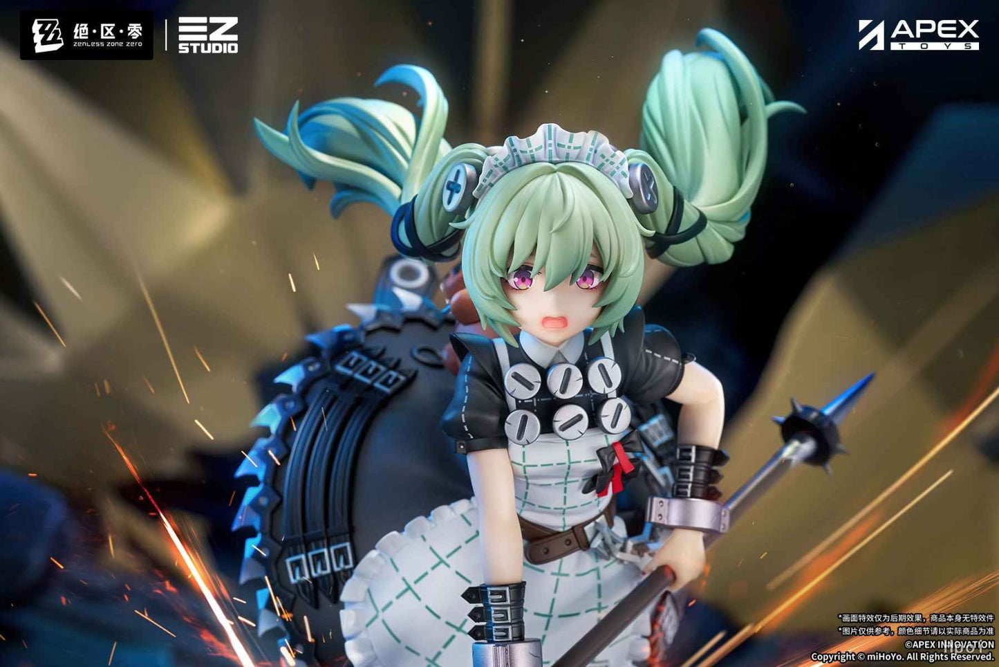Zenless Zone Zero ~ APEX Studio ~ Corin Wickes Victoria Housekeeping Co. ~ Licensed PVC Figure - Santoryu Resins Collectors