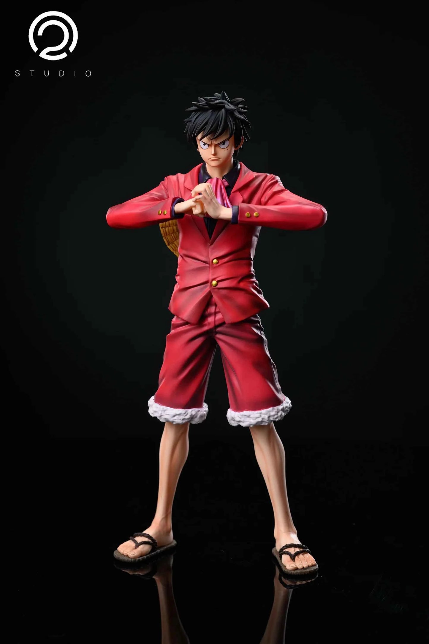 One Piece ~ C2 Studio ~ Monkey D Luffy V2 ~ Resin Statue - Santoryu Resins Collectors