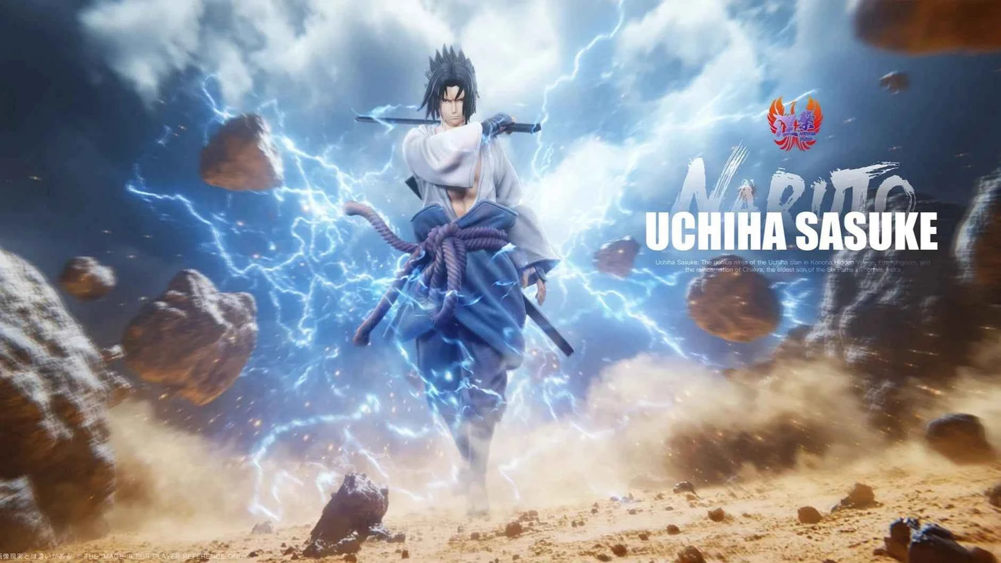 Naruto Shippuden ~ Nirvana Studio ~ Sasuke Uchiha ~ Resin Statue - Santoryu Resins Collectors