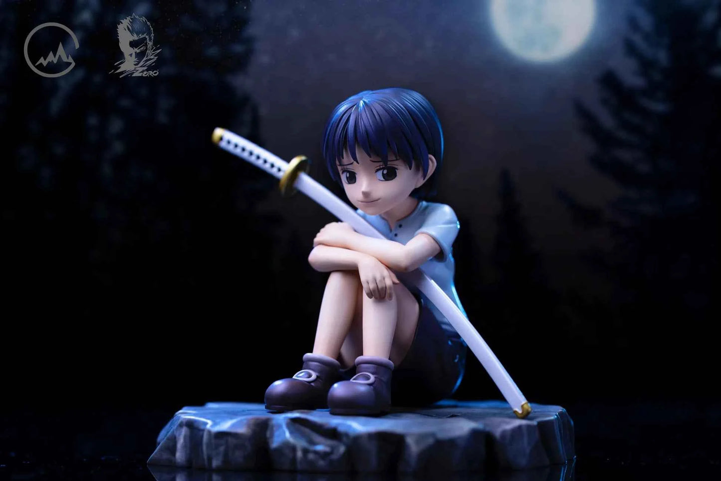 One Piece ~ GG Studio ~ Childhood Kuina & Roronoa Zoro ~ Resin Statue - Santoryu Resins Collectors