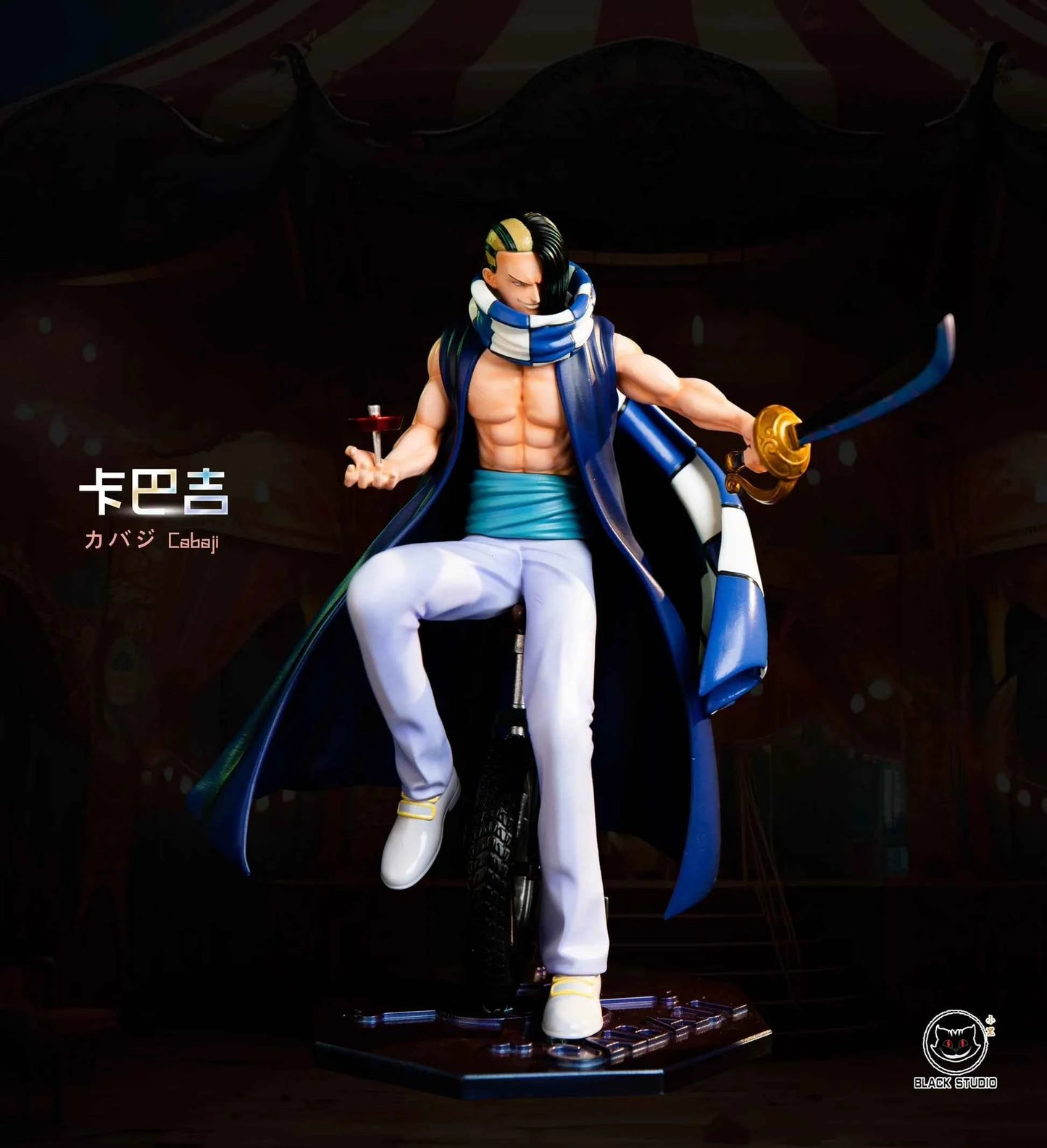 One Piece ~ Black Studio ~ Mohji and Cabaji ~ Resin Statue - Santoryu Resins Collectors
