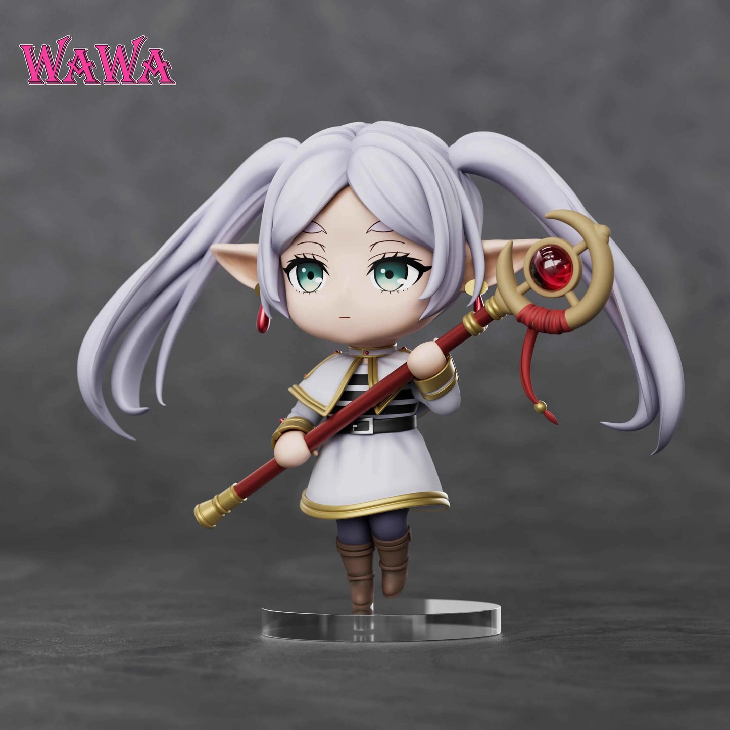 Frieren: Beyond Journey's End ~ WAWA Studio ~ "Chibi" Frieren ~ Resin Statue - Santoryu Resins Collectors