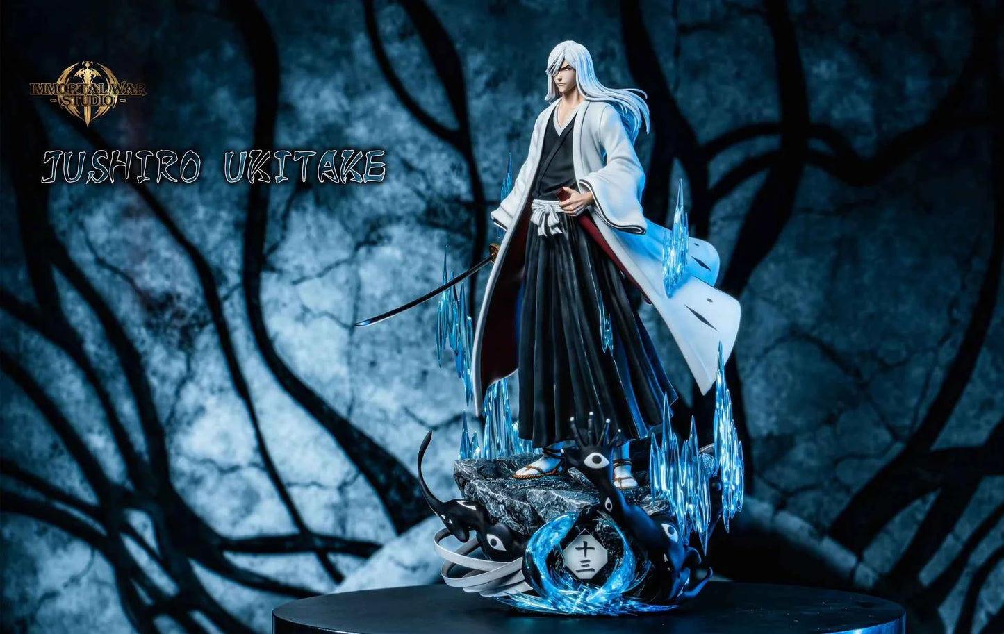 Bleach: Thousand Year Blood War ~ Immortal War (IW) Studio ~ Jushiro Ukitake ~ Resin Statue - Santoryu Resins Collectors