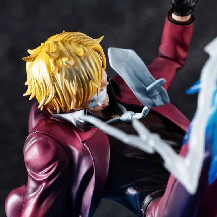 One Piece Megahouse & Kotobukiya Vinsmoke Sanji Portrait Of Pirates POP K-Maximum Licensed PVC Figure - Santoryu Resins Collectors