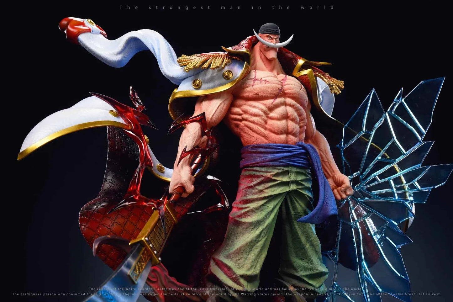 One Piece LX Studio Edward Newgate Whitebeard V2 Resin Statue - Santoryu Resins Collectors