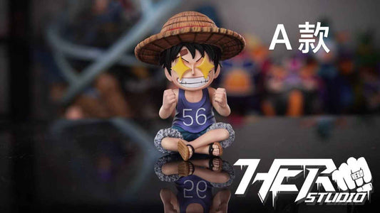 One Piece ~ Hero Studio ~ Monkey D Luffy Kid T-shirt 56 ~ Resin Statue - Santoryu Resins Collectors