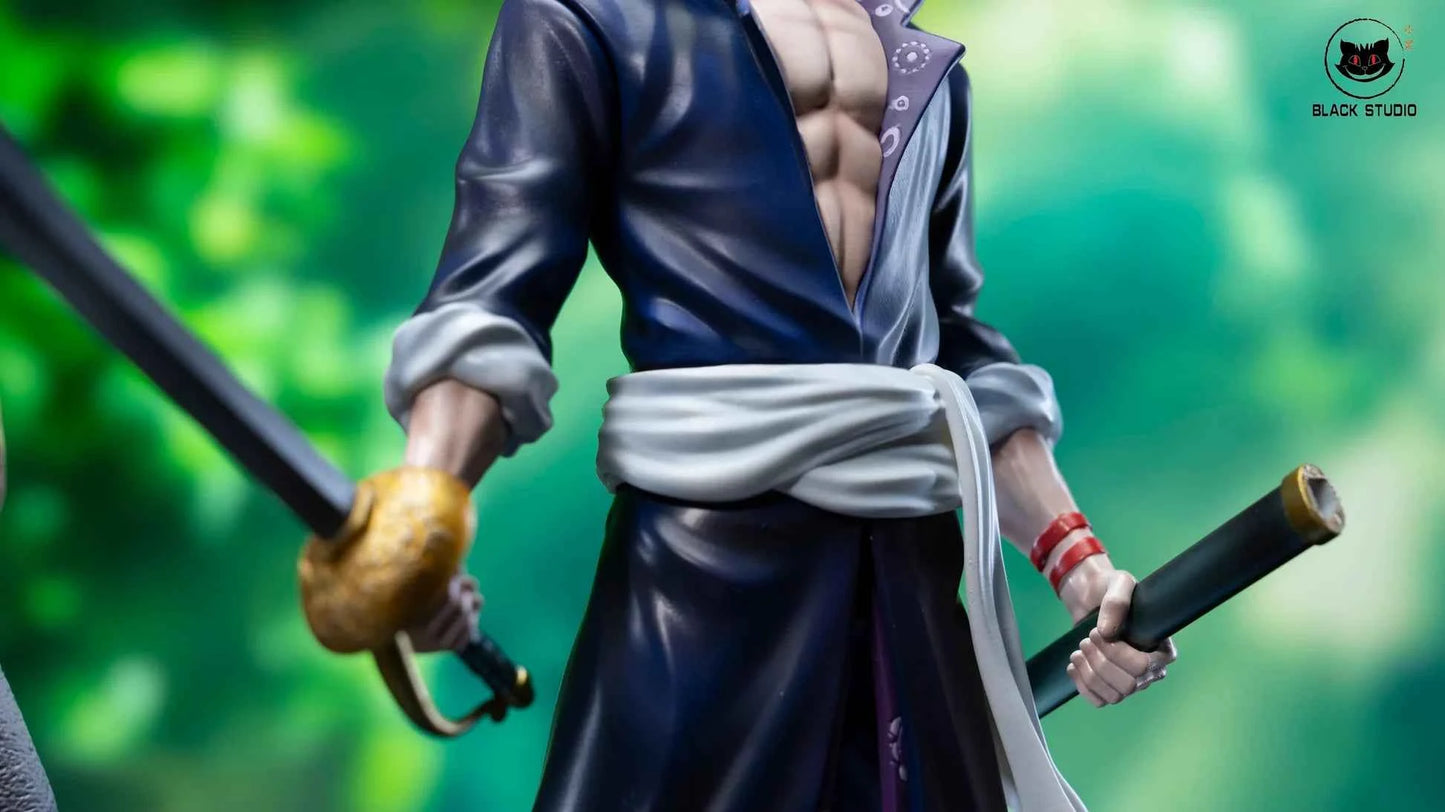 One Piece ~ Black Studio ~ Rayleigh & Crocus ~ Resin Satues - Santoryu Resins Collectors