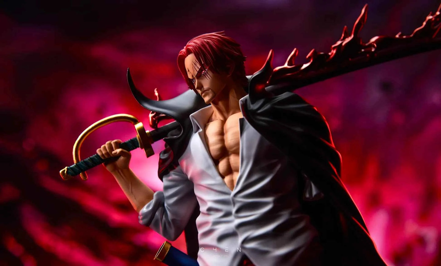 One Piece LX Studio Shanks V2 Resin Statue - Santoryu Resins Collectors