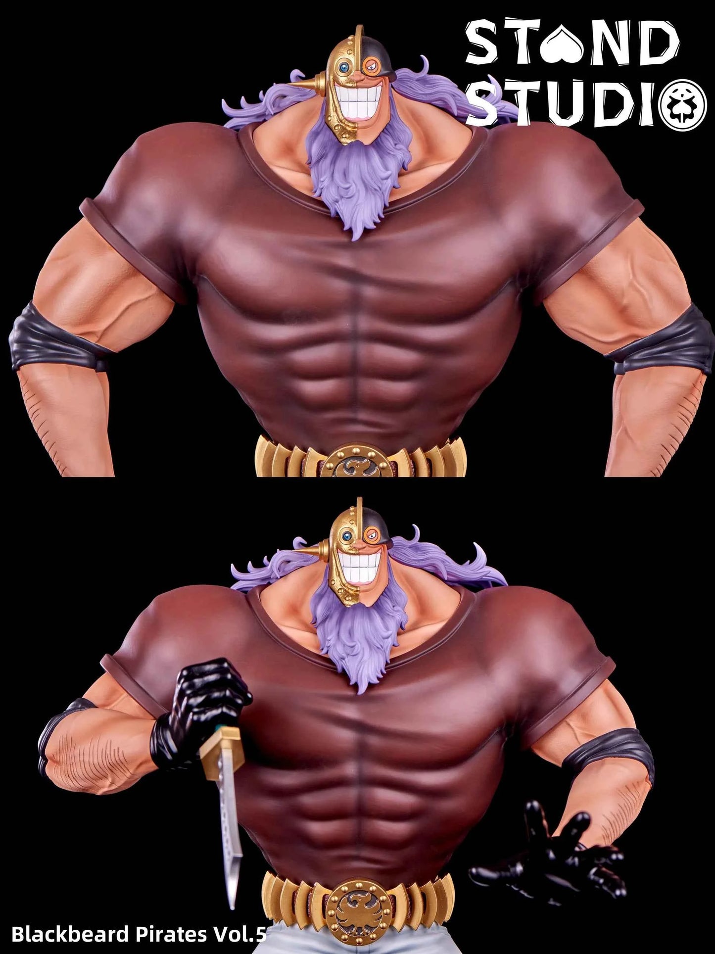 One Piece ~ Stand Studio ~ Jesus Burgess ~ Resin Statue - Santoryu Resins Collectors
