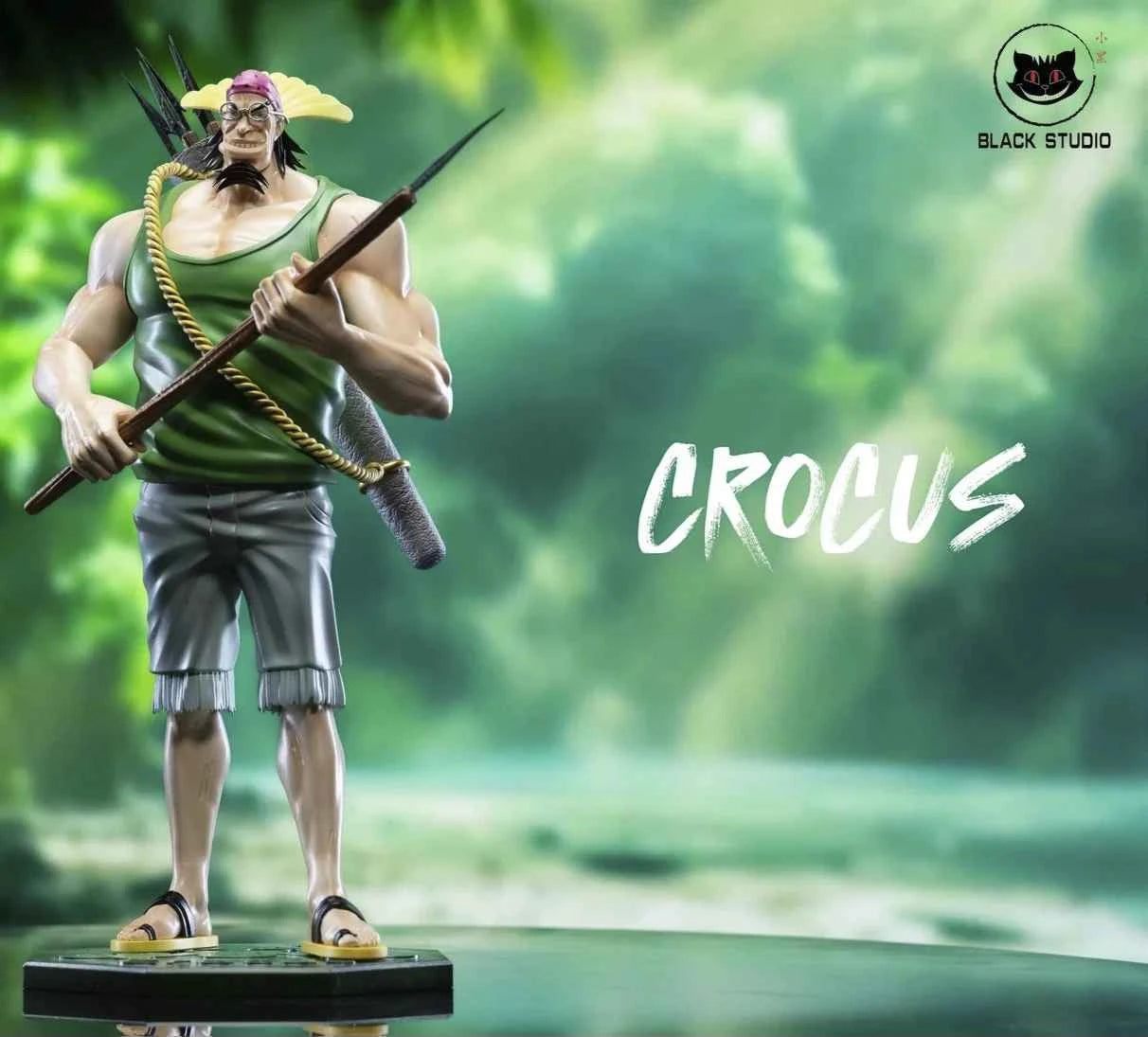 One Piece ~ Black Studio ~ Rayleigh & Crocus ~ Resin Satues - Santoryu Resins Collectors