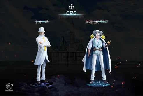 One Piece ~ Black Studio ~ Kaku x Spandam ~ Resin Statue - Santoryu Resins Collectors