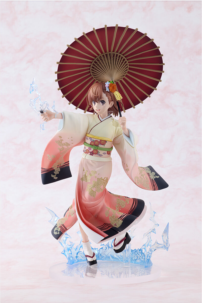 A Certain Magical Index Kadokawa Mikoto Misaka KDcolle Furisode Kimono ver. Licensed PVC Figure