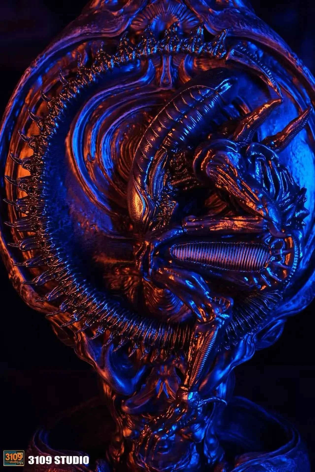Alien 3109 Studio Totem Series Alien Origin Resin Statue