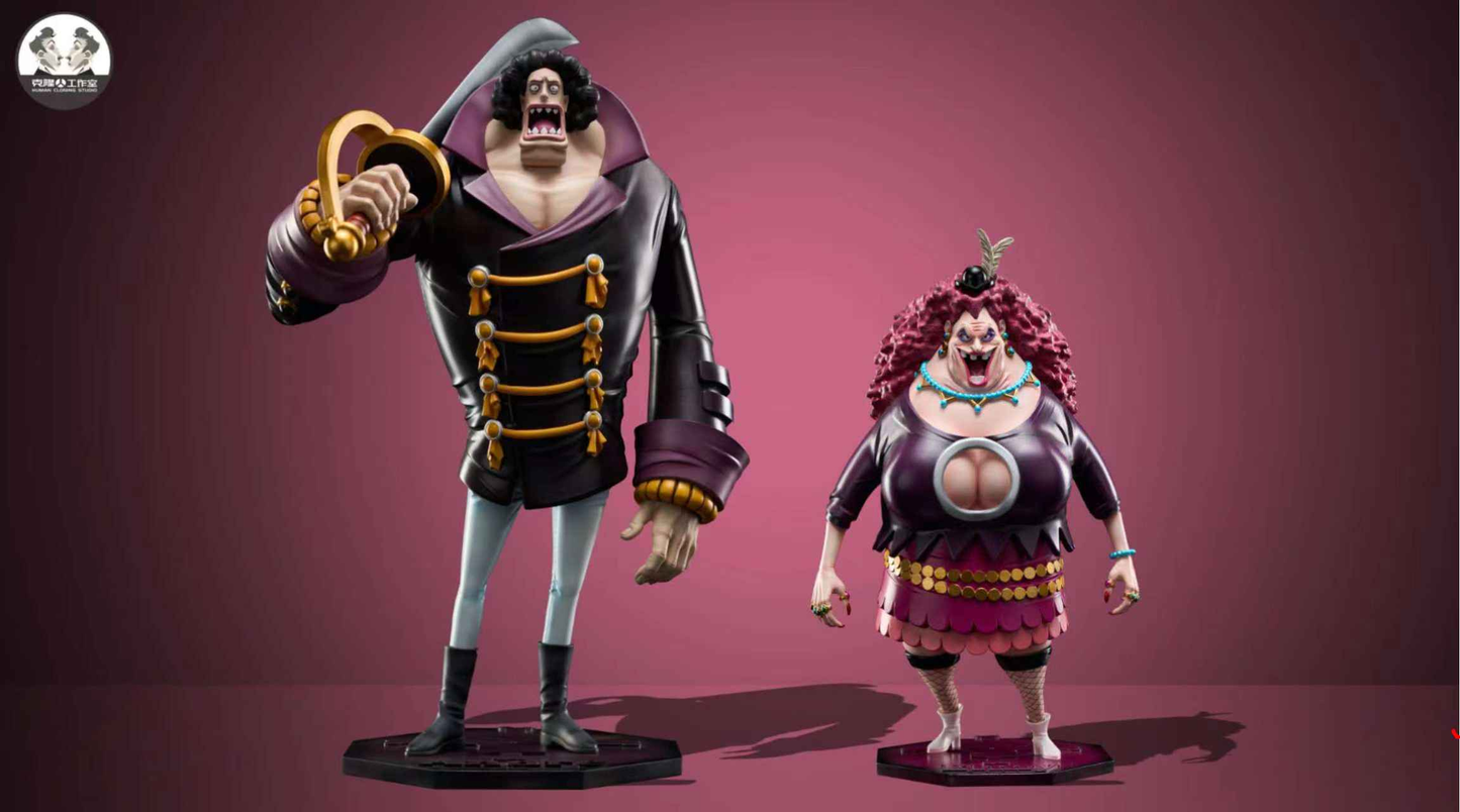 One Piece ~ Clone Studio ~ Andre & Elmy ~ Resin Statue - Santoryu Resins Collectors